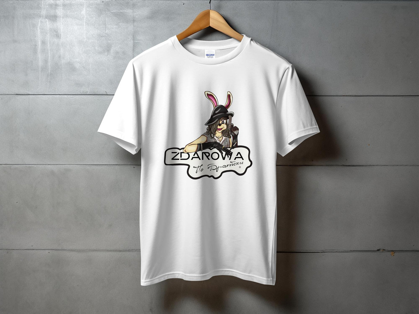 # Gangster Зайка   T-shirt Oversize